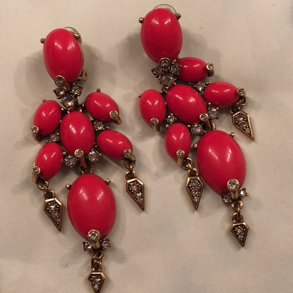 Oscar de la Renta new earrings